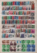 Lot-3  INDIA  200 Stamps - Used/oblitérés (O) - Verzamelingen & Reeksen