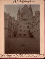 ! 4 Alte Hartpappenfotos, 1897, Bayern, Schloss Neuschwanstein, Format Ca. 10 X 13 Cm - Altri