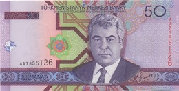 Turkménistan : 50 Manat UNC - Turkmenistan