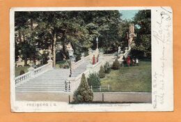 Freiberg I S Germany 1904 Postcard Via England To South Africa - Freiberg (Sachsen)