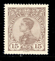 ! ! Portugal - 1910 D. Manuel 15 R - Af. 159 - MH - Nuevos