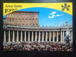 Vatican, Uncirculated Postcard, « Popes », « Architecture », « Squares», 1975 - Monumente