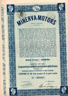 MINERVA MOTORS 1/10 AANDEEL ANTWERPEN - Automovilismo