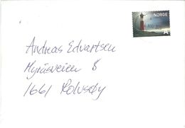 Norway 2020   Cover  With Lighthous Stamp - Cancelled 4 May 2020 - Covers & Documents