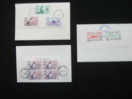 1961, JETHOU, 3 Covers With  Local Stamps - Fantasy Labels