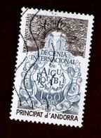 Andorre 1981 - Décennie De L'eau Potable - Used Stamps