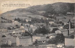 Saint Julien Molin Molette       42       Vue Sur La Place Centrale Et Hameau De Coron        (voir Scan) - Other & Unclassified