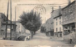 Saint Julien Molin Molette       42       Le Faubourg  :   Défaut Côté Verso        (voir Scan) - Sonstige & Ohne Zuordnung