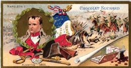 6 Chromo Litho Cards Chocolate SUCHARD Set59A C1899 Famous Comanders Litho Napoleon Skobeleff  Wellington - Suchard