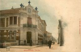 Beaurepaire * Une Rue * Cpa Dos 1900 - Beaurepaire