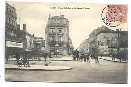 AGEN - Place Rabelais Et Boulevard Carnot - Agen