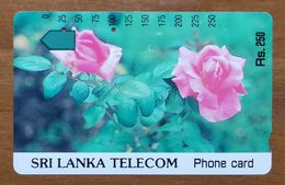 SRI LANKA SCHEDA TELEFONICA - Sri Lanka (Ceilán)