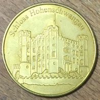 ALLEMAGNE GERMANY SCHLOSS HOHENSCHWANGAU 2014 MEDAILLE SOUVENIR JETON TOURISTIQUE MEDALS TOKENS COIN - Other & Unclassified