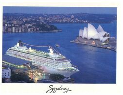 (G 16) Australia - NSW - Cruise Ship Crystal Symphonie In Sydney - Hobart