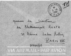 Poste Aux Armees - T.O.E. Théâtres D'Opérations Extérieurs Ausseneinsätze - Soc. Recta Paris - 1951 - Guerra D'Indocina/Vietnam