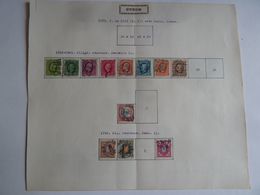 Petite Collection De Timbres Anciens De Suède Sur Pages D'album. - Sammlungen