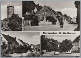 Weißenfels Markwerben - S/w Mehrbildkarte 2 - Weissenfels