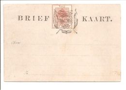 Oranje Vrijstaat. Briefkaart Half Penny - Orange Free State (1868-1909)