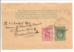 Oranje River Colony. Wrap Half Penny + 1d 1908 - État Libre D'Orange (1868-1909)