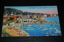 17671-          CANNES, VUE GENERALE ET LE PORT - 1936 - Cannes