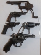 Lot De  Vieux Pistolets - Sammlerwaffen