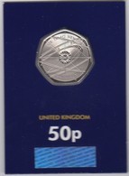Great Britain UK 50p Coin 2018 Isaac Newton - Brilliant Uncirculated BU - 50 Pence