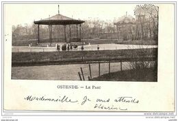 Delcampe - OSTENDE ..-- Le Parc . Vers NALINNES ( Melle Louise DONATIL ) . Voir Verso . - Oostende