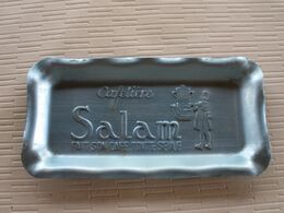 CENDRIER METAL CAFETIERE SALAM - Métal