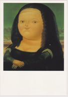 BOTERO Fernando  Ed Vontobel Suisse N°VD3537 - Joconde Mona Lisa - CPM 10,5x15 TBE Neuve - Autres & Non Classés