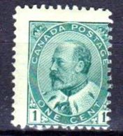 B208-Canada 1903-08 (+) Hinged - Senza Difetti Occulti - - Ungebraucht