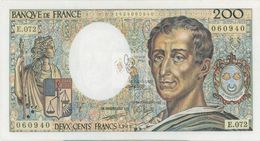 MONTESQUIEU 200 FRANCS - 1989 - E.072 - O° - COTE IPCbanknotes: 35 Euros - 200 F 1981-1994 ''Montesquieu''