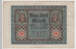 (D1111) Geldschein Reichsbanknote, 100 Mark 1920 - Altri & Non Classificati