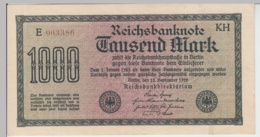 (D1079) Geldschein Reichsbanknote, 1.000 Mark 1922 - Sonstige & Ohne Zuordnung