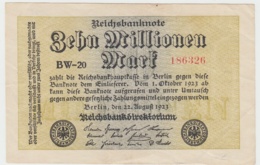 (D1043) Geldschein Reichsbanknote, 10 Millionen Mark 1923, Inflation - Sonstige & Ohne Zuordnung