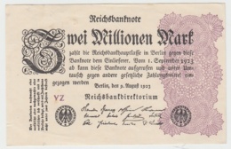 (D996) Geldschein Reichsbanknote, 2 Millionen Mark 1923, Inflation - Sonstige & Ohne Zuordnung