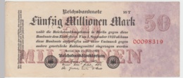 (D975) Geldschein Reichsbanknote, 50 Millionen Mark 1923, Inflation - Sonstige & Ohne Zuordnung