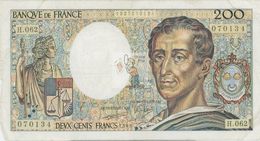 MONTESQUIEU 200 FRANCS - 1988 - H.062 - O - COTE IPCbanknotes: 20 Euros - 200 F 1981-1994 ''Montesquieu''