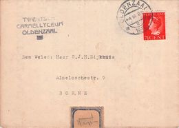 NETHERLANDS - LETTER 1946 OLDENZAAL - BORNE / AS16 - Storia Postale