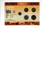 NAMIBIE TYPE COIN SET 5 PCS. - Namibie