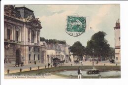 105 - TOURS - La Place Du Palais De Justice Et Le Boulevard Heurteloup - Tours