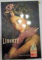 Liberty (Cigarette) - Pancarte Publicitaire Carton - 360 X 240 Mm - Objets Publicitaires