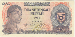Indonesia 2.5 Rupian 1968 Pick 103 UNC - Indonesia