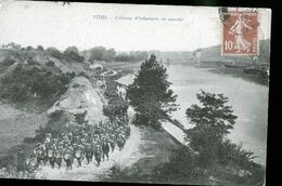 TOUL COLONNE INFANTERIE - Toul