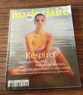 Magazine Revue Marie Claire 804 Août 2019 Respirer Régénérer Sa Peau ....... - Fashion