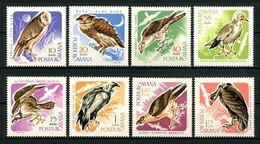 ROUMANIE 1967 N° 2278/2285 ** Neufs MNH Superbes C 9.50 €  Faune Oiseaux Birds Fauna Animaux Rapaces - Neufs