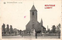 Belgique Saint Sint Lievens Houtem De Kerk Eglise + Timbre Cachet 1950 - Sint-Lievens-Houtem