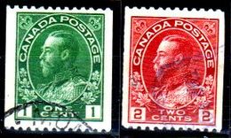 B234-Canada 1911-18 (o) Used - Senza Difetti Occulti - - Rollen