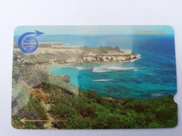 BARBADOS   $10- Gpt Magnetic     BAR-1B 1CBDB   COASTLINE   MINT  Card  ** 2857** RR - Barbados