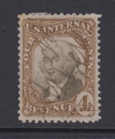 US Sc R136, Used, Manuscript Cancel - Steuermarken