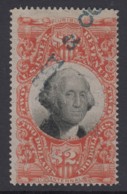 US Sc R145, Used, Blue Handstamp Cancel - Revenues